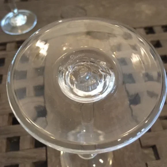 Simon Pearce pair of glass candlesticks - Picture 5 of 6